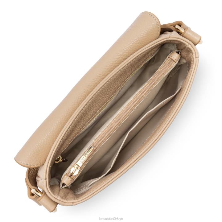 kadınlar m çapraz çanta faulonne milano bej fonce Lancaster Paris çanta H0LP1397