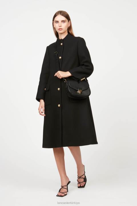 kadınlar m çapraz çanta faulonne milano kara Lancaster Paris çanta H0LP1392