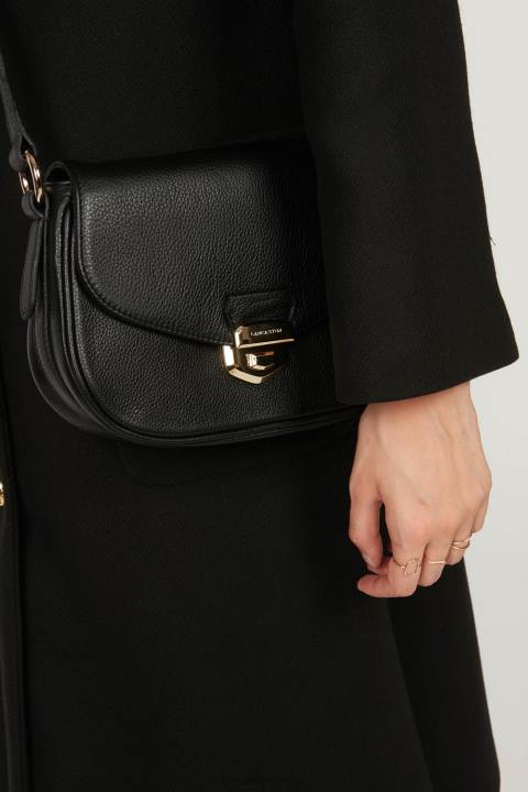 kadınlar m çapraz çanta faulonne milano kara Lancaster Paris çanta H0LP1392