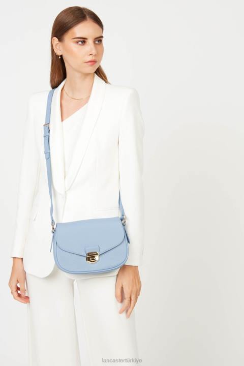kadınlar m çapraz çanta faulonne milano mavi ciel Lancaster Paris çanta H0LP1385