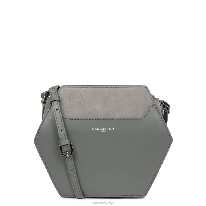 kadınlar m çapraz askılı çanta pürüzsüz dantelli Gris Lancaster Paris çanta H0LP2212