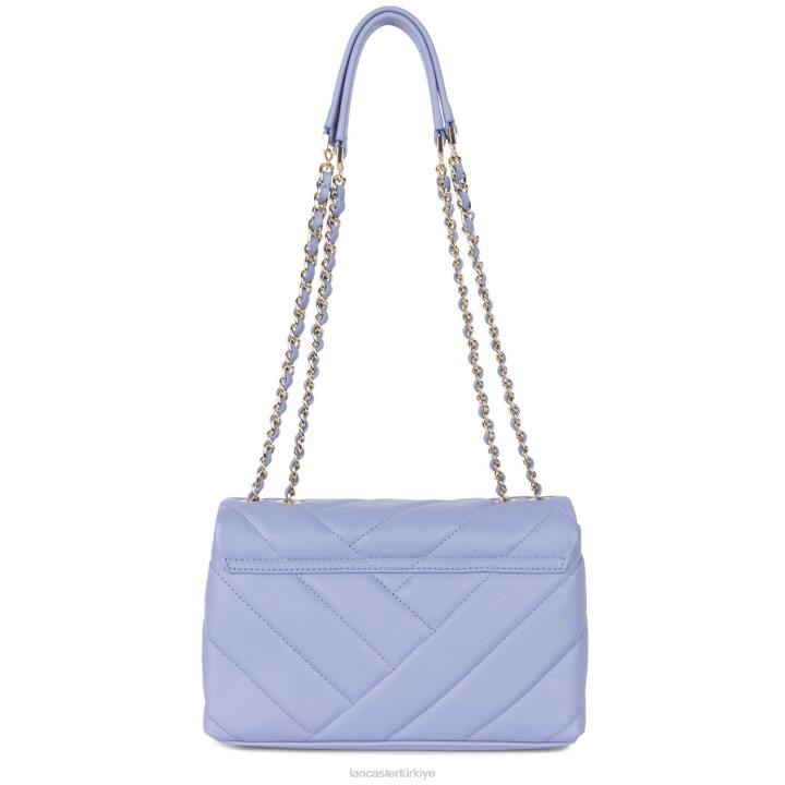 kadınlar m çapraz askılı çanta yumuşak matelasse lavanta Lancaster Paris çanta H0LP1607