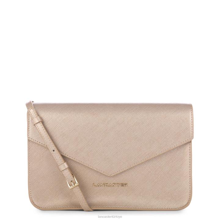 kadınlar m crossbody çanta Saffiano imzası Şampanya Lancaster Paris çanta H0LP2110