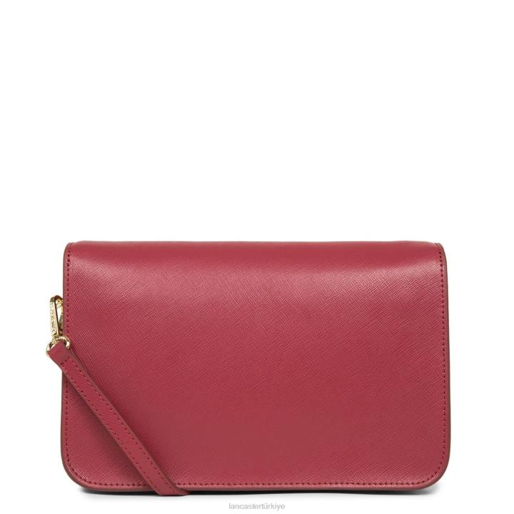 kadınlar m crossbody çanta Saffiano imzası framboise Lancaster Paris çanta H0LP2126