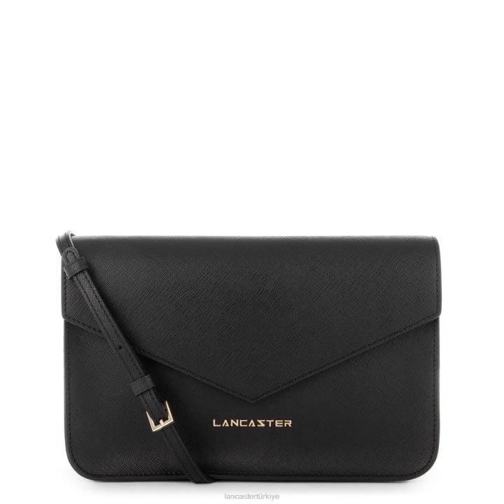 kadınlar m crossbody çanta Saffiano imzası kara Lancaster Paris çanta H0LP2112