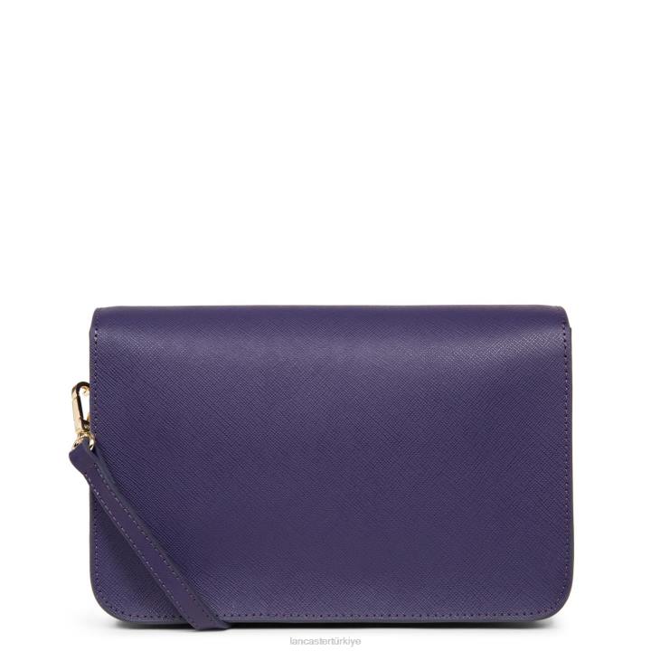 kadınlar m crossbody çanta Saffiano imzası menekşe Lancaster Paris çanta H0LP2121