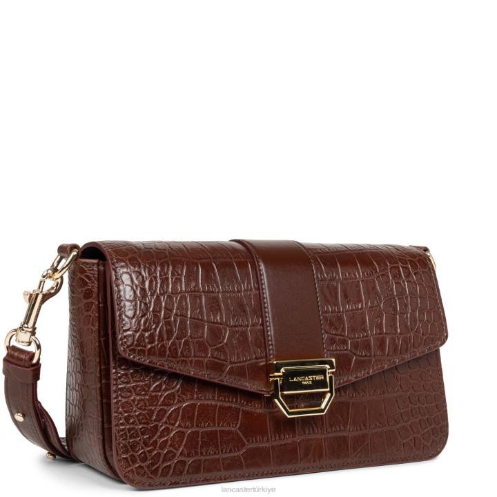 kadınlar m crossbody çanta egzotik cesaret chataigne Lancaster Paris çanta H0LP1304