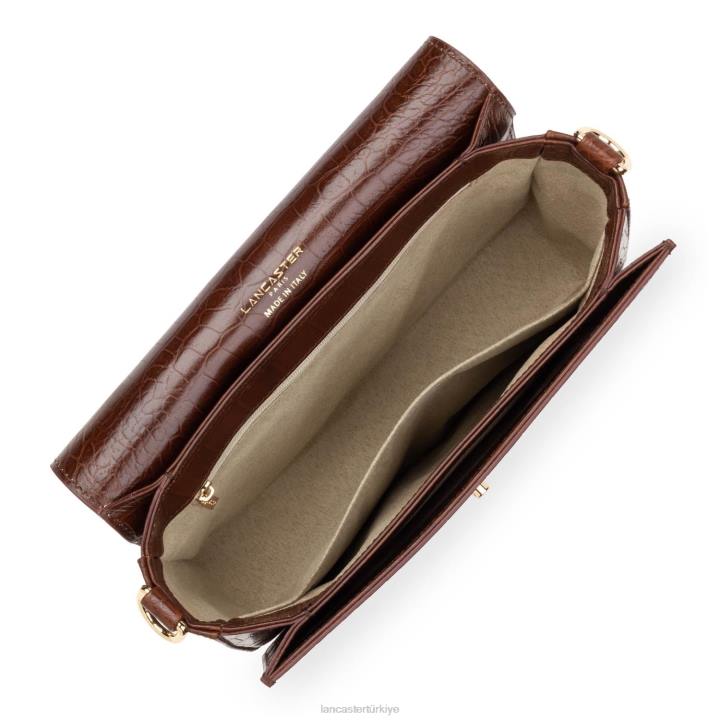 kadınlar m crossbody çanta egzotik cesaret chataigne Lancaster Paris çanta H0LP1304