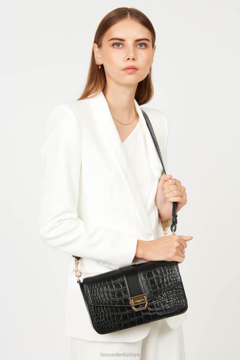 kadınlar m crossbody çanta egzotik cesaret kara Lancaster Paris çanta H0LP1302