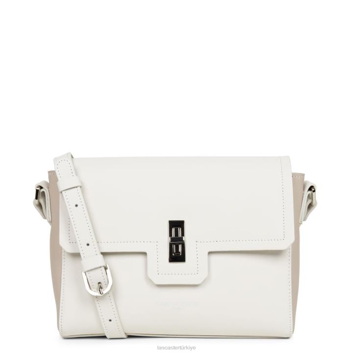 kadınlar m crossbody çanta şehir mae ekru-galet gül Lancaster Paris çanta H0LP2269