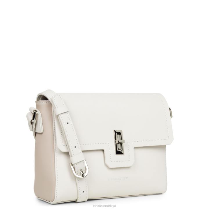 kadınlar m crossbody çanta şehir mae ekru-galet gül Lancaster Paris çanta H0LP2269