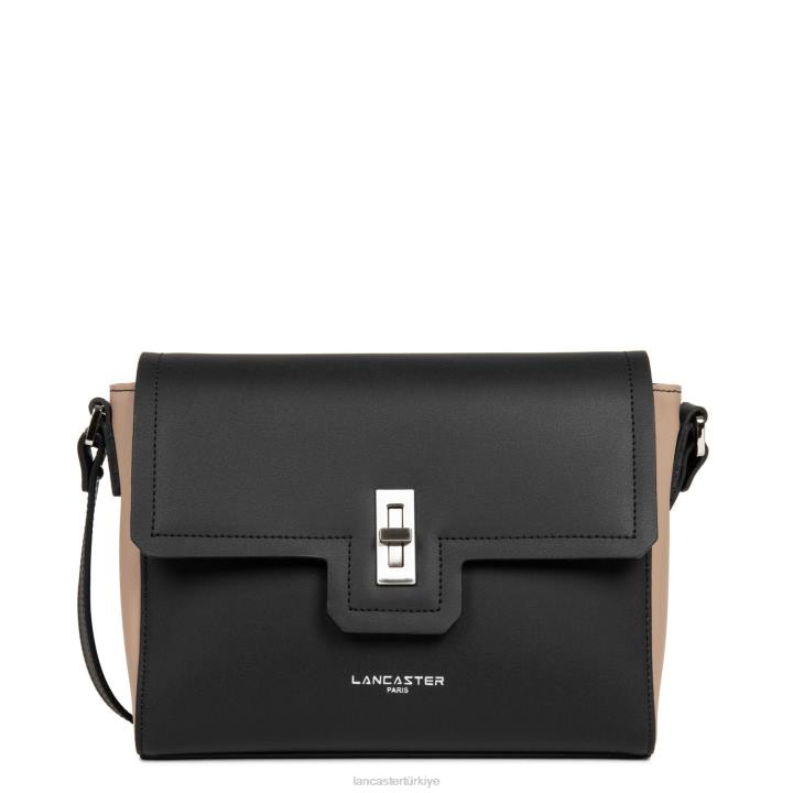kadınlar m crossbody çanta şehir mae noir-çıplak Lancaster Paris çanta H0LP2255
