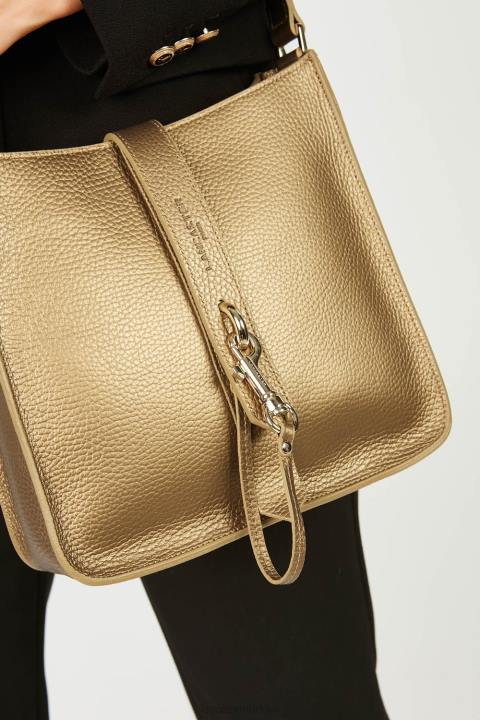 kadınlar m crossbody çanta foulonne çift kanca doğaüstü altın Lancaster Paris çanta H0LP1524