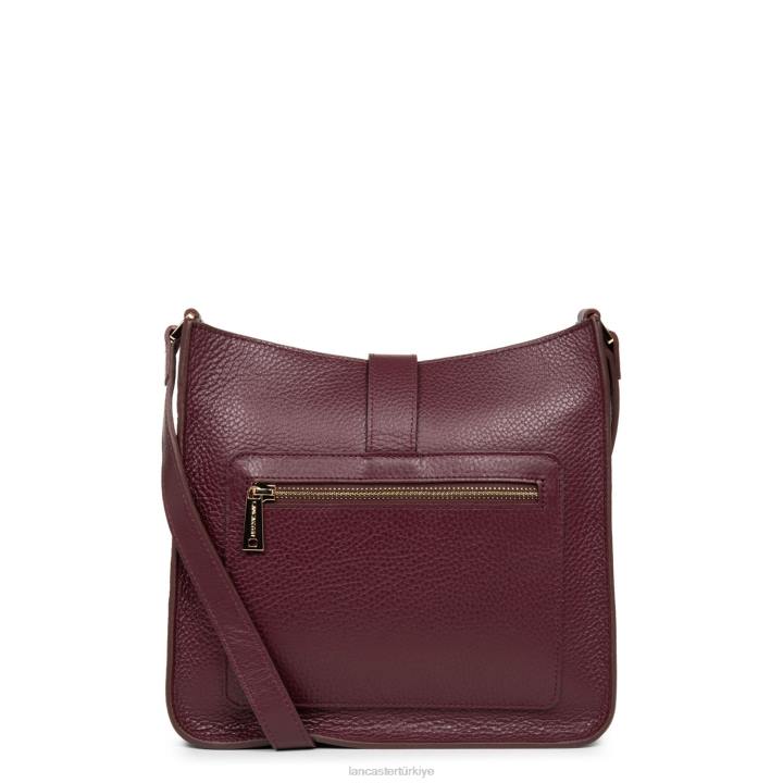 kadınlar m crossbody çanta foulonne çift kanca fuxia'ya dökme öncesi Lancaster Paris çanta H0LP1533