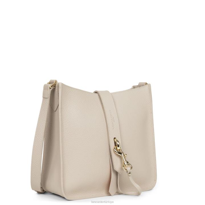 kadınlar m crossbody çanta foulonne çift kanca turuncu-bej Lancaster Paris çanta H0LP1535