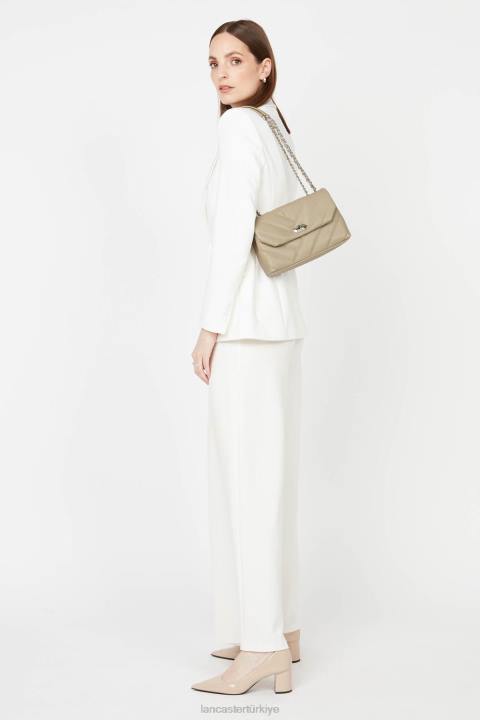kadınlar m crossbody çanta havyar matelasse galet Lancaster Paris çanta H0LP2001