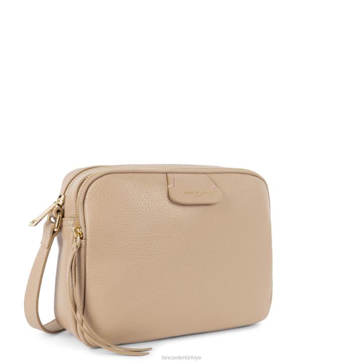 kadınlar m crossbody çanta kumul bej fonce Lancaster Paris çanta H0LP1753