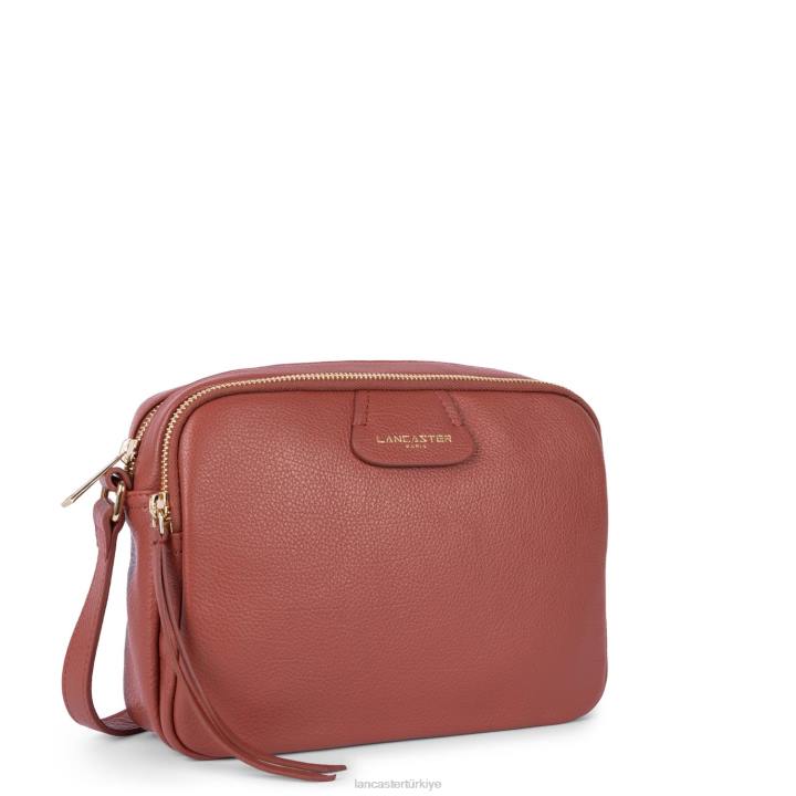 kadınlar m crossbody çanta kumul kırmızı ruj Lancaster Paris çanta H0LP1752