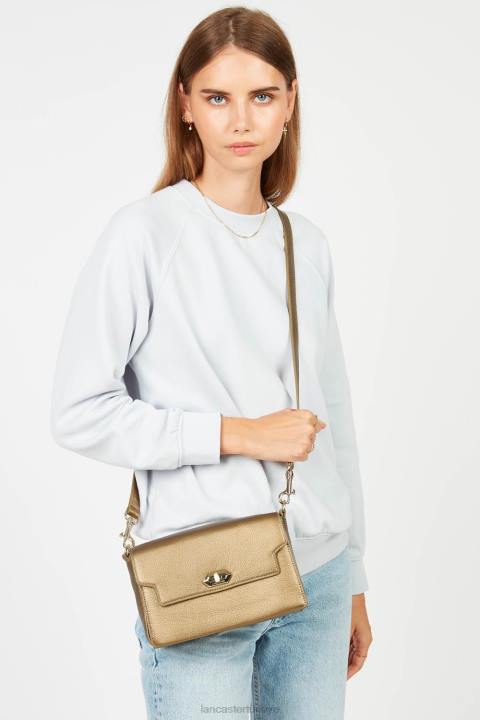 kadınlar stil sahibi çapraz askılı çanta foulonne milano altın antika Lancaster Paris çanta H0LP1427