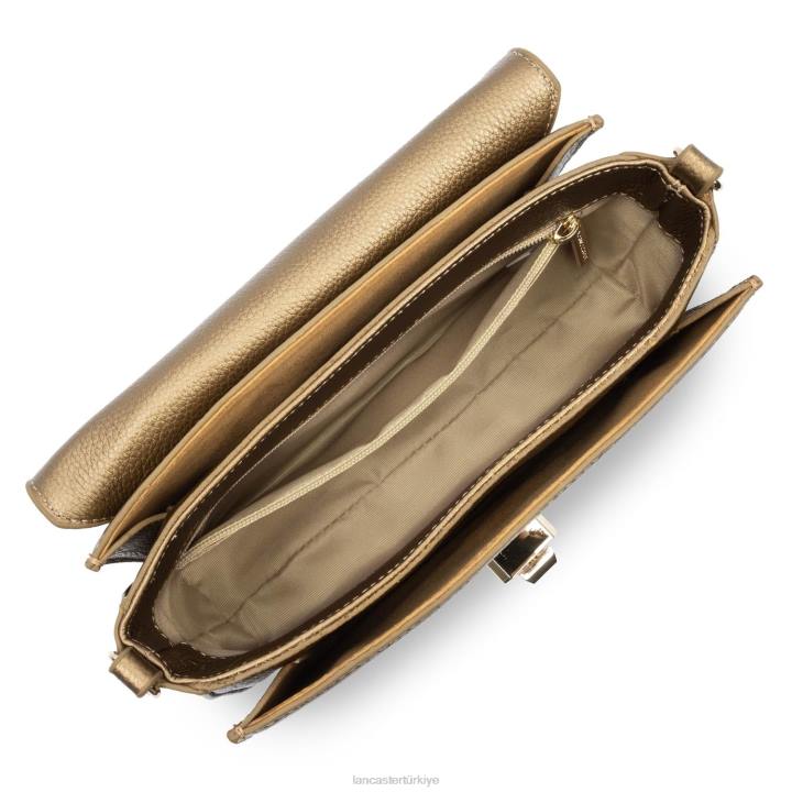 kadınlar stil sahibi çapraz askılı çanta foulonne milano altın antika Lancaster Paris çanta H0LP1427