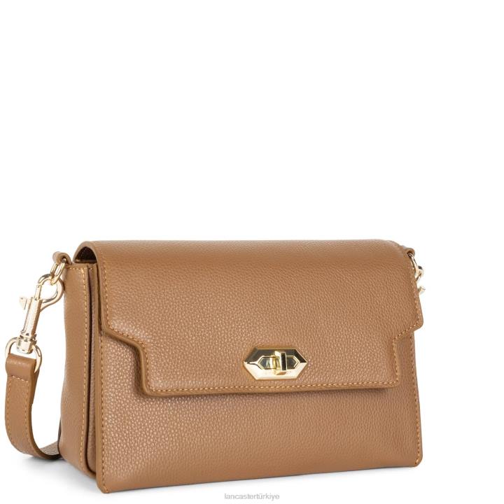 kadınlar stil sahibi çapraz askılı çanta foulonne milano deve Lancaster Paris çanta H0LP1425