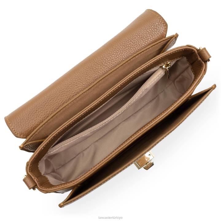 kadınlar stil sahibi çapraz askılı çanta foulonne milano deve Lancaster Paris çanta H0LP1425
