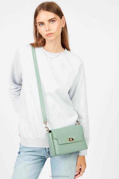 kadınlar stil sahibi çapraz askılı çanta foulonne milano dikey gris Lancaster Paris çanta H0LP1430