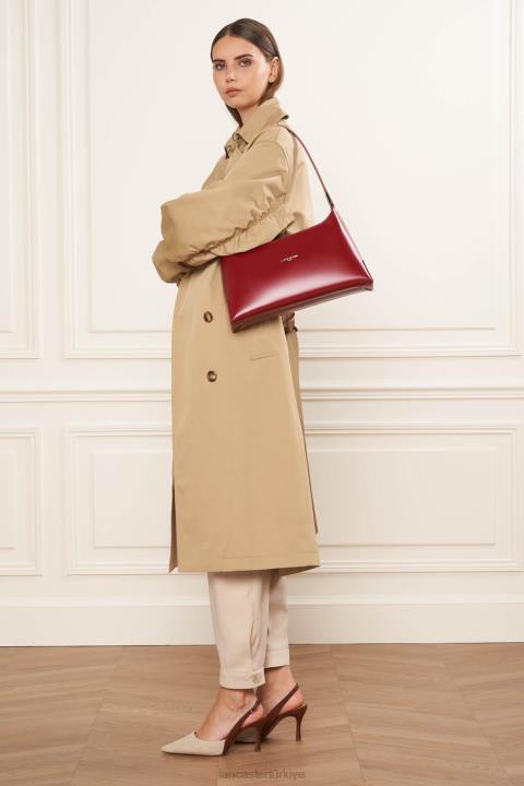 kadınlar büyük baget çanta tatlı ace kırmızı Lancaster Paris çanta H0LP1278