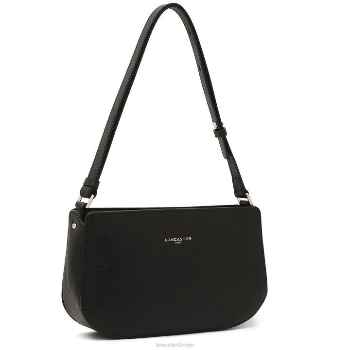 kadınlar baget çanta delphino modası kara Lancaster Paris çanta H0LP4187