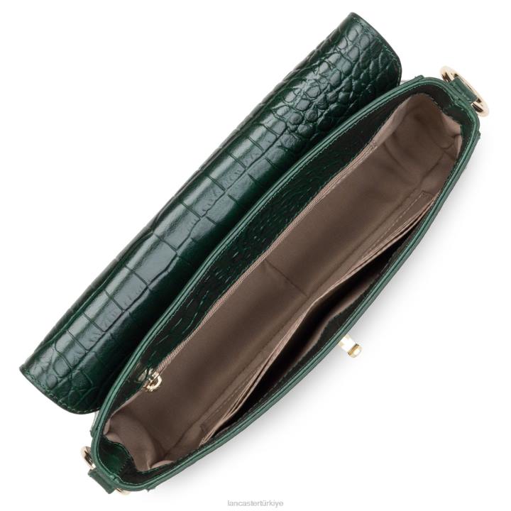 kadınlar baget çanta egzotik croco cn dikey pin Lancaster Paris çanta H0LP4408