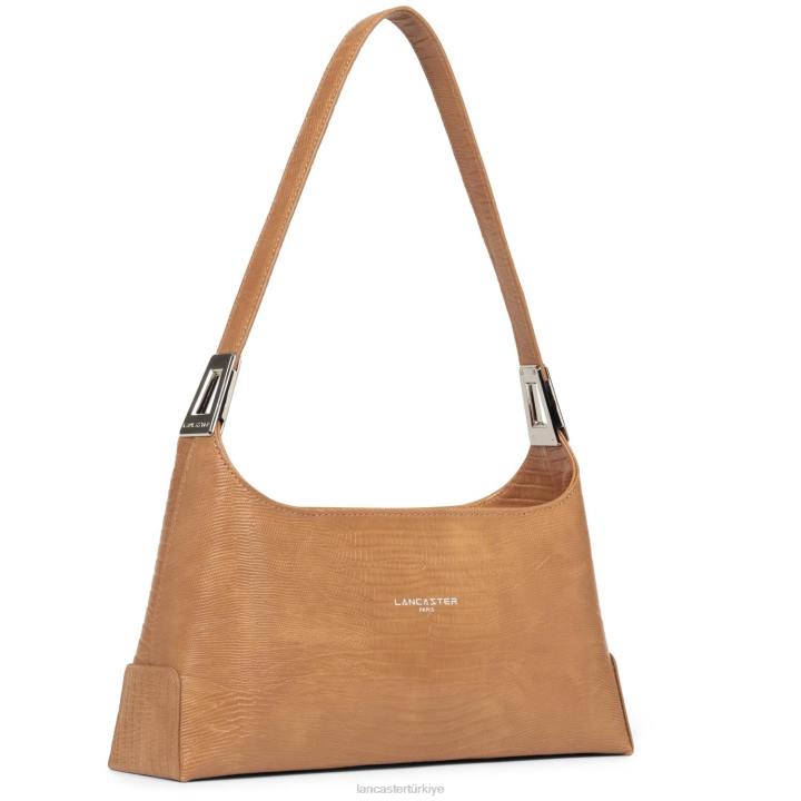 kadınlar baget çanta egzotik lezard ve timsah fr deve lezard Lancaster Paris çanta H0LP453