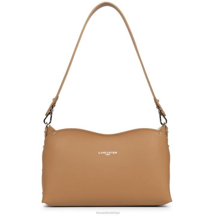 kadınlar baget çanta şehir flore şampanyadaki deve Lancaster Paris çanta H0LP3496