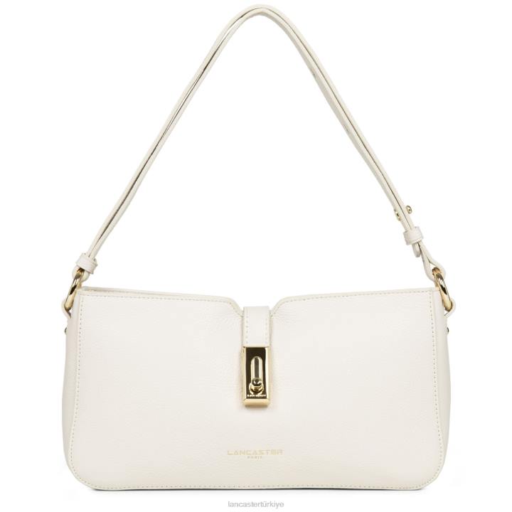 kadınlar baget çanta foulonne milano modası ekru Lancaster Paris çanta H0LP4144