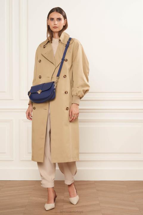 kadınlar baget çanta moda madalyon bleu roi Lancaster Paris çanta H0LP897