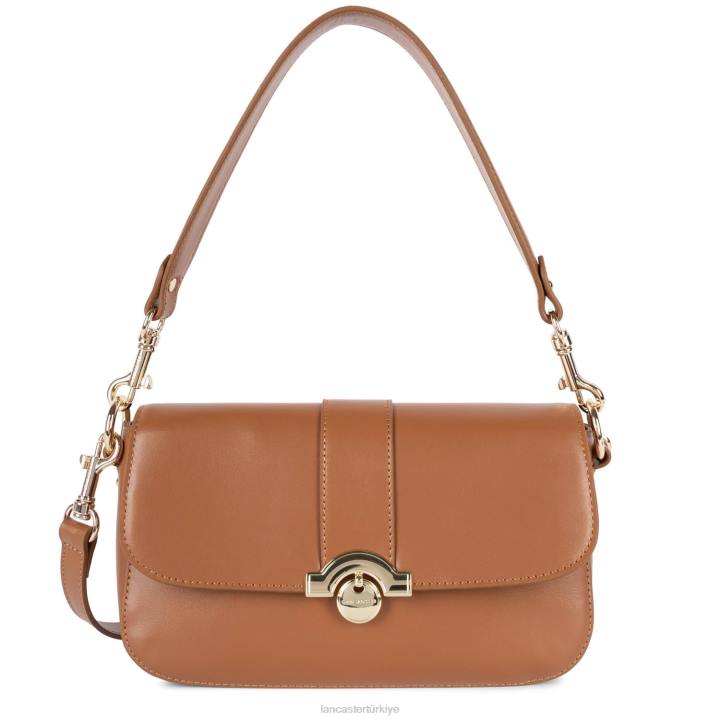 kadınlar baget çanta moda madalyon deve Lancaster Paris çanta H0LP890