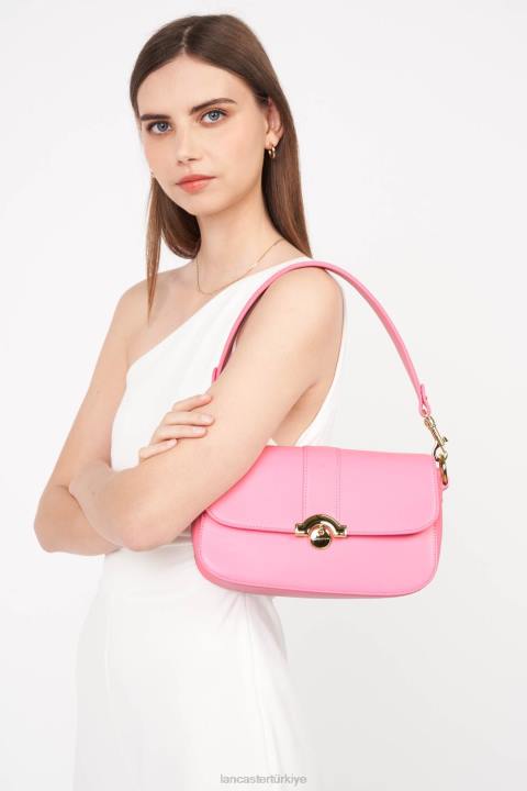 kadınlar baget çanta moda madalyon gül Lancaster Paris çanta H0LP893