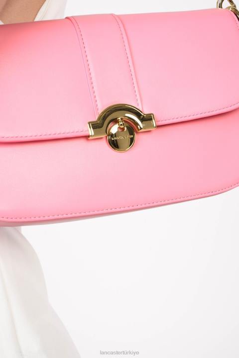 kadınlar baget çanta moda madalyon gül Lancaster Paris çanta H0LP893