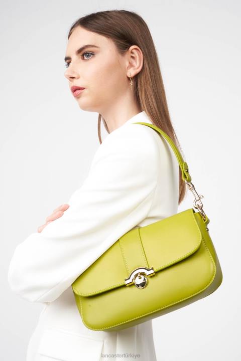 kadınlar baget çanta moda madalyon kereviz Lancaster Paris çanta H0LP889