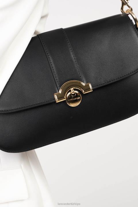 kadınlar baget çanta moda madalyon kestane rengi Lancaster Paris çanta H0LP901