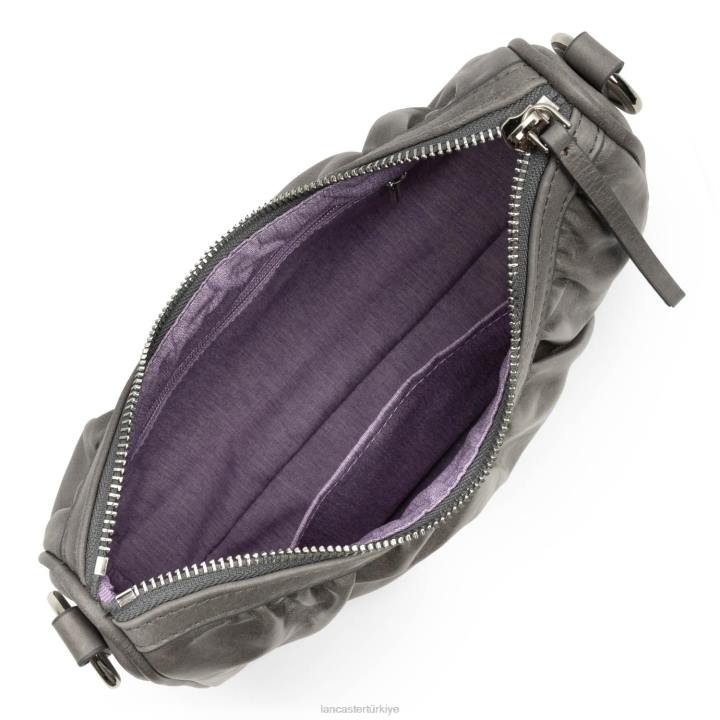 kadınlar baget çanta retro chouchou Gris Lancaster Paris çanta H0LP1111