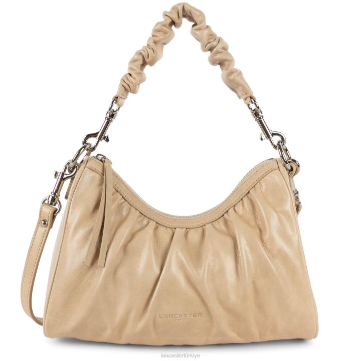 kadınlar baget çanta retro chouchou bej Lancaster Paris çanta H0LP1104