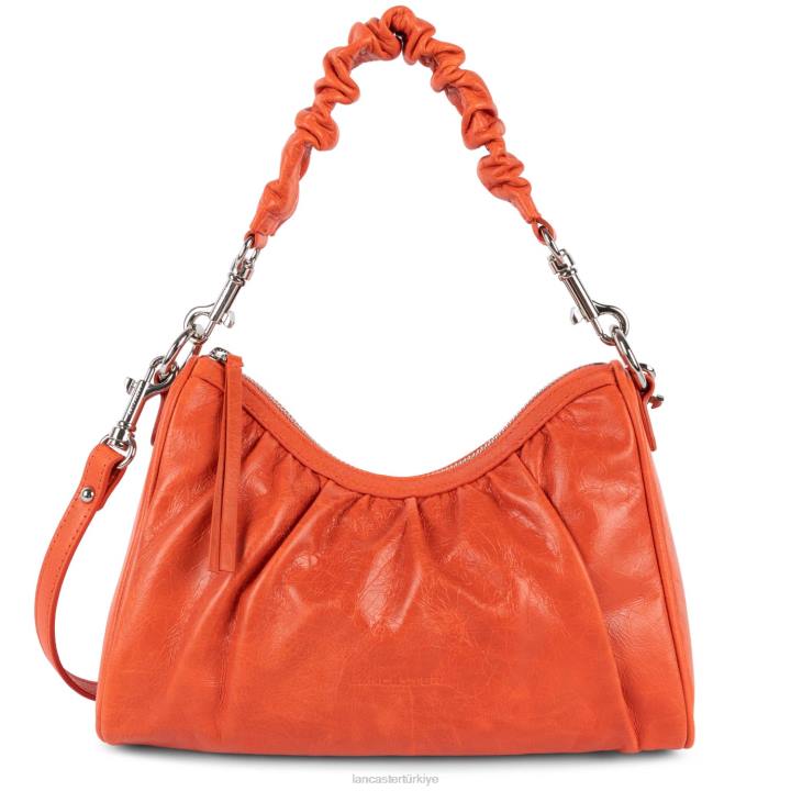 kadınlar baget çanta retro chouchou turuncu Lancaster Paris çanta H0LP1109