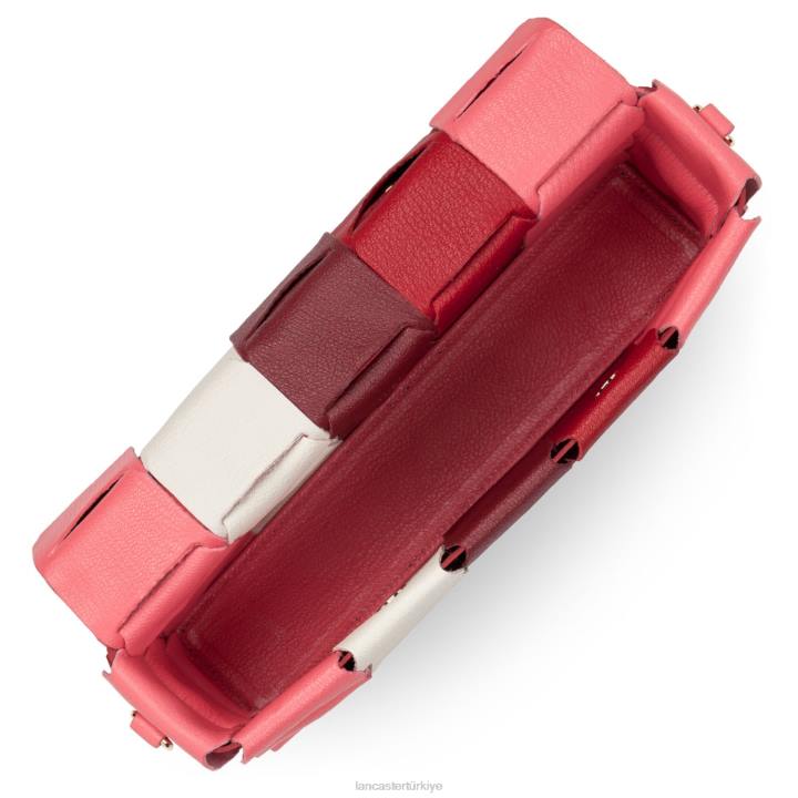 kadınlar baget çanta stüdyo enlace gül çok Lancaster Paris çanta H0LP4198