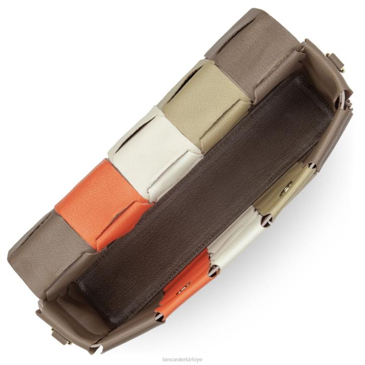 kadınlar baget çanta stüdyo enlace taupe çoklu Lancaster Paris çanta H0LP4199