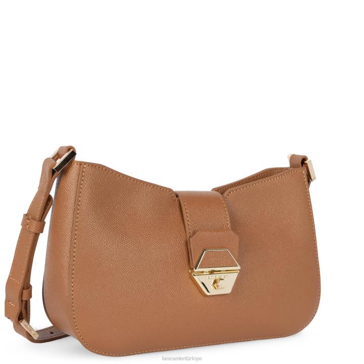 kadınlar baget çantası delphino deve Lancaster Paris çanta H0LP2479