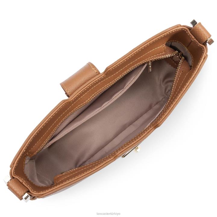 kadınlar baget çantası delphino deve Lancaster Paris çanta H0LP2479