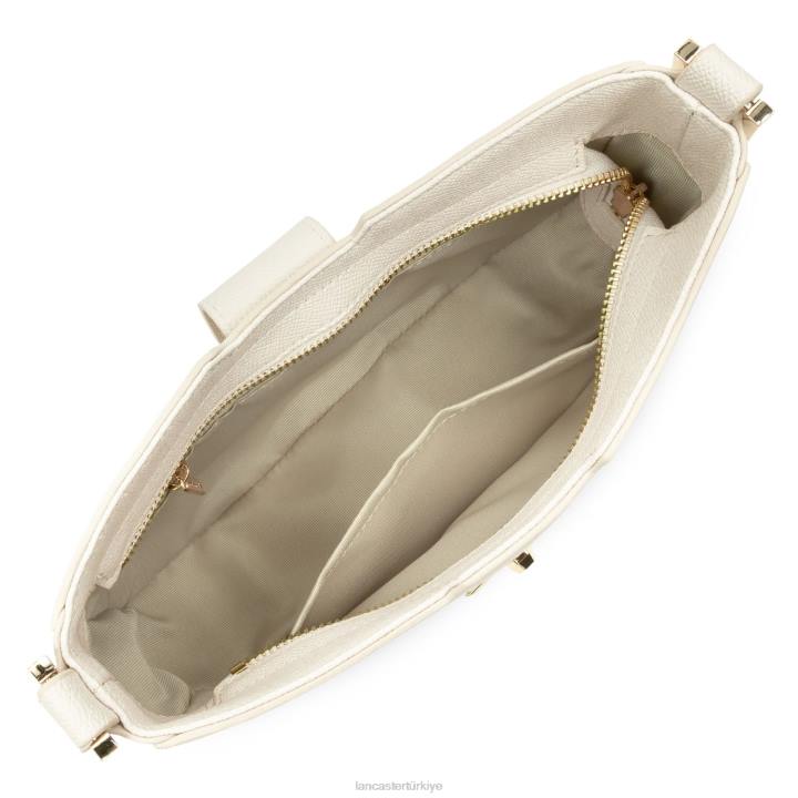 kadınlar baget çantası delphino ekru Lancaster Paris çanta H0LP2478