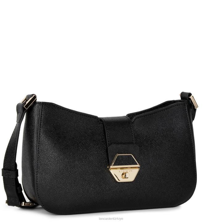 kadınlar baget çantası delphino kara Lancaster Paris çanta H0LP2476