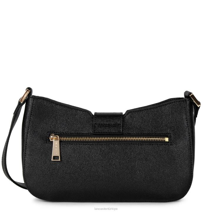 kadınlar baget çantası delphino kara Lancaster Paris çanta H0LP2476