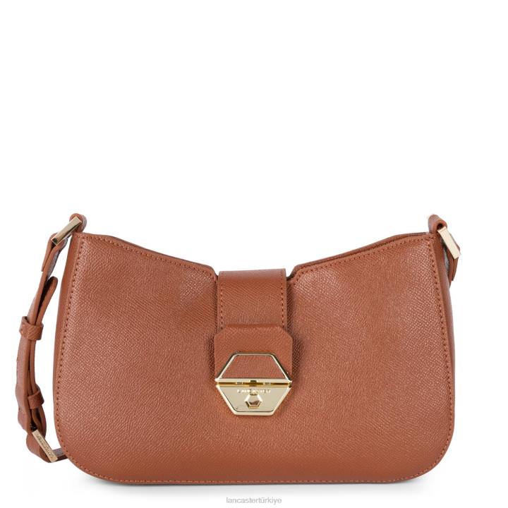 kadınlar baget çantası delphino konyak Lancaster Paris çanta H0LP2480